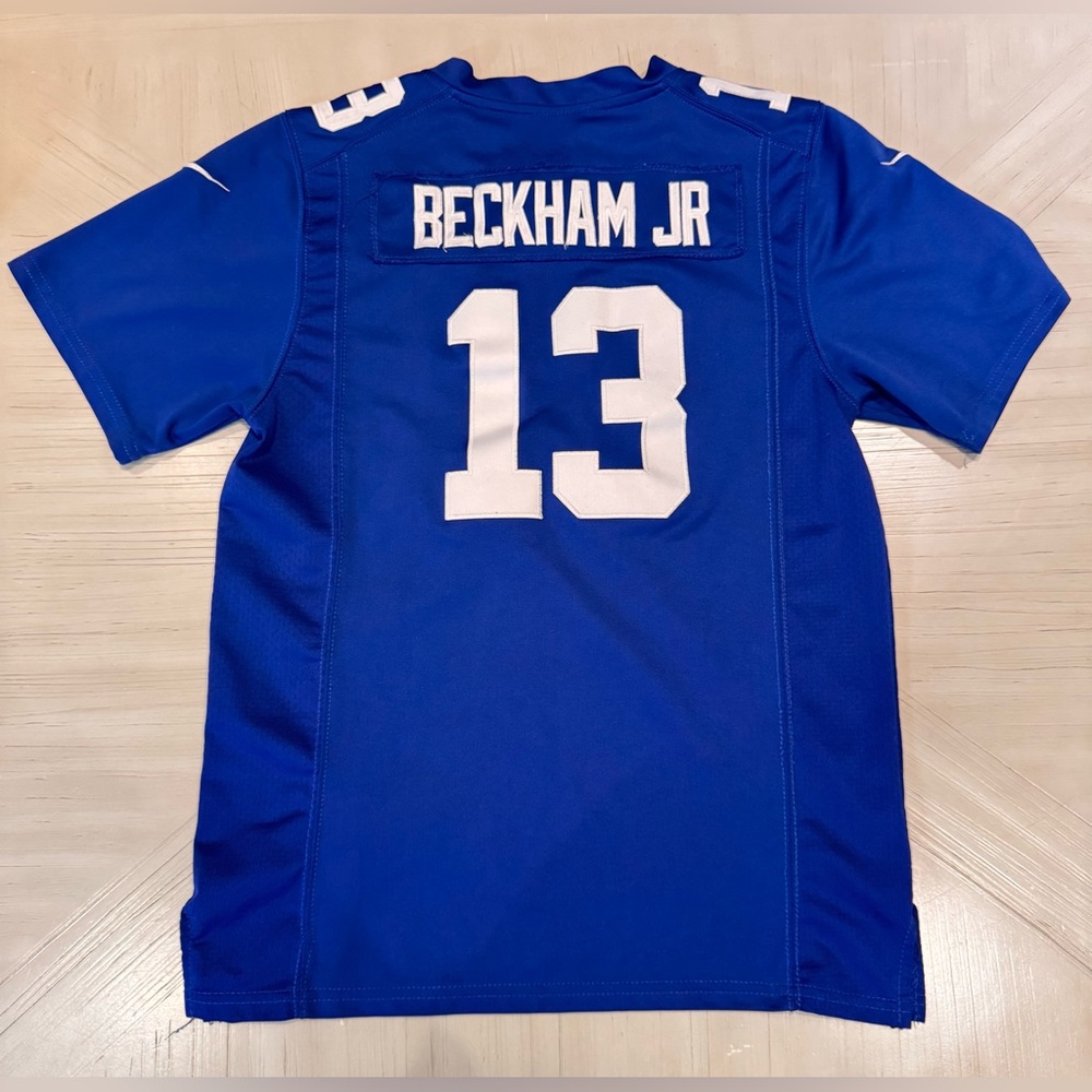 Odell Beckham Jr. Nike On-Field Giants Stitched Jersey #13 Youth L 14/16